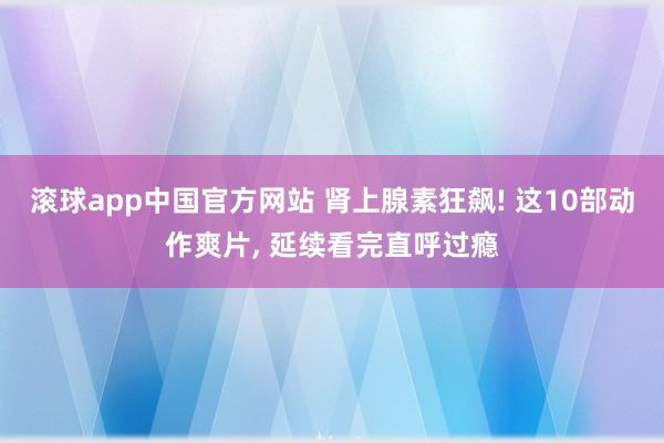 滚球app中国官方网站 肾上腺素狂飙! 这10部动作爽片， 延续看完直呼过瘾